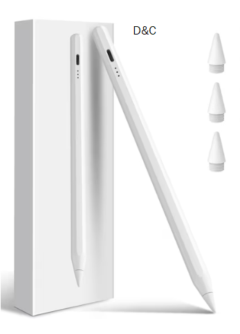 Antier Stylus Pen for iPad 2018 or Later, 13 mins Fast Charging Apple Pencil with Palm Rejection, Tilt Sensitivity, for iPad Air 3/4/5, iPad Mini 5/6, iPad 6/7/8/9/10, iPad Pro 11″, iPad Pro 12.9″