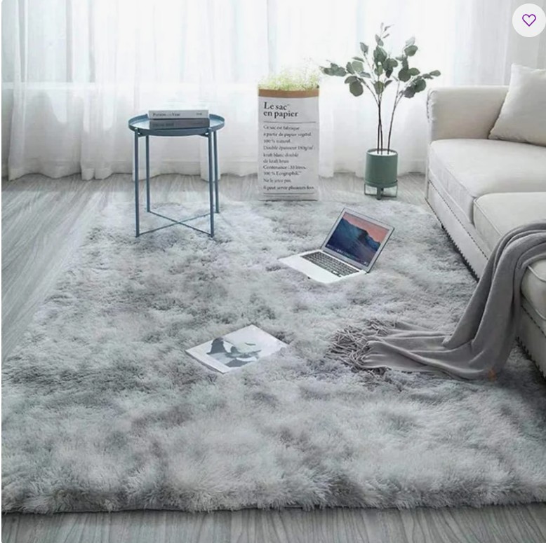 Antonije Tie Dye Shag Area Rug