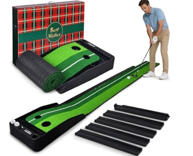Automatic Ball Return Golf Putting Mat