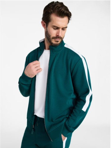 Athletic Works Men’s & Big Men’s Tricot Track Jacket, Sizes S-5XL