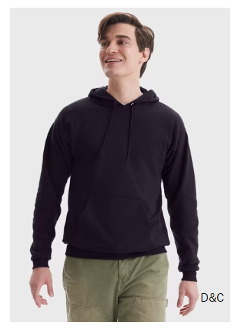 Hanes Men’s & Big Men’s EcoSmart Fleece Hoodie Sweatshirt, Sizes S-5XL