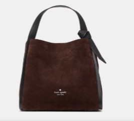 Knott Suede Carryall Bag