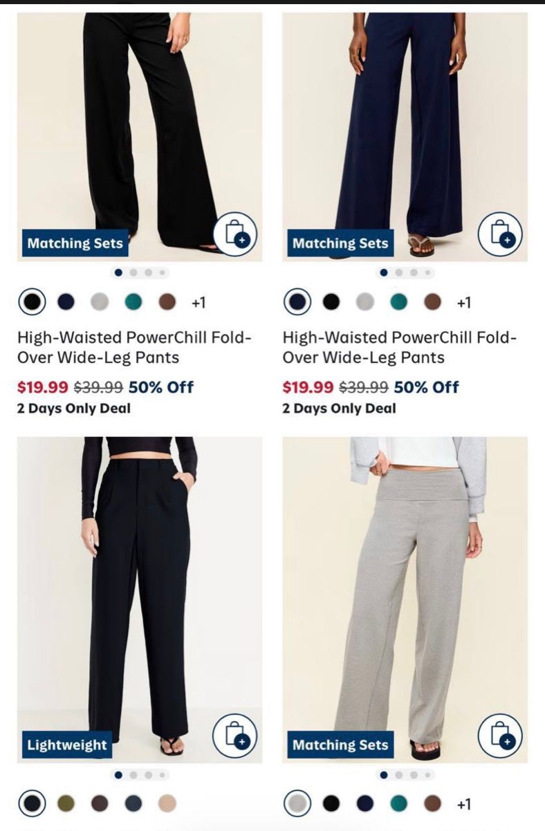 Old Navy 50% off All Activewear