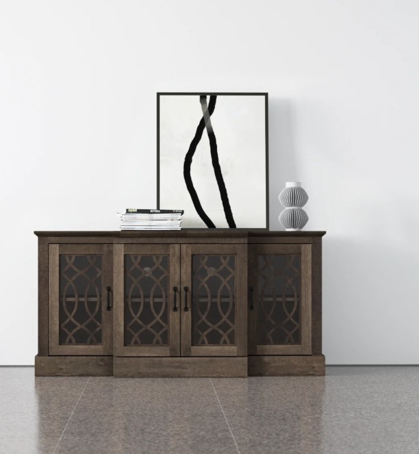 Allivia 60.4″ W 4-Door Accent Sideboard