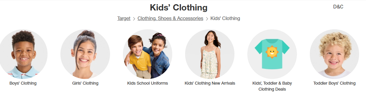 Kids Back to School Clothing Sale