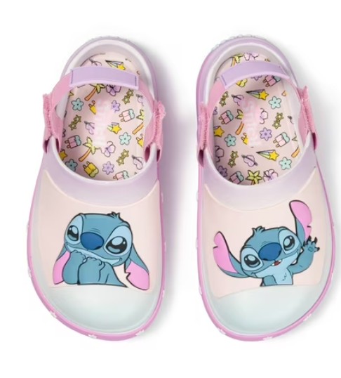 Stitch Toddler and Little Kid Adjustable Strap Clogs