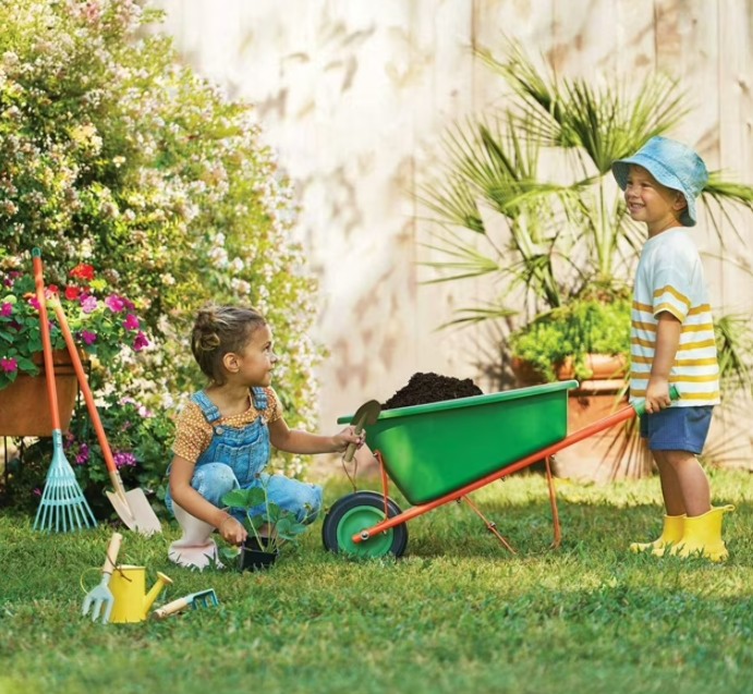 Member’s Mark Wheelbarrow Gardening Playset