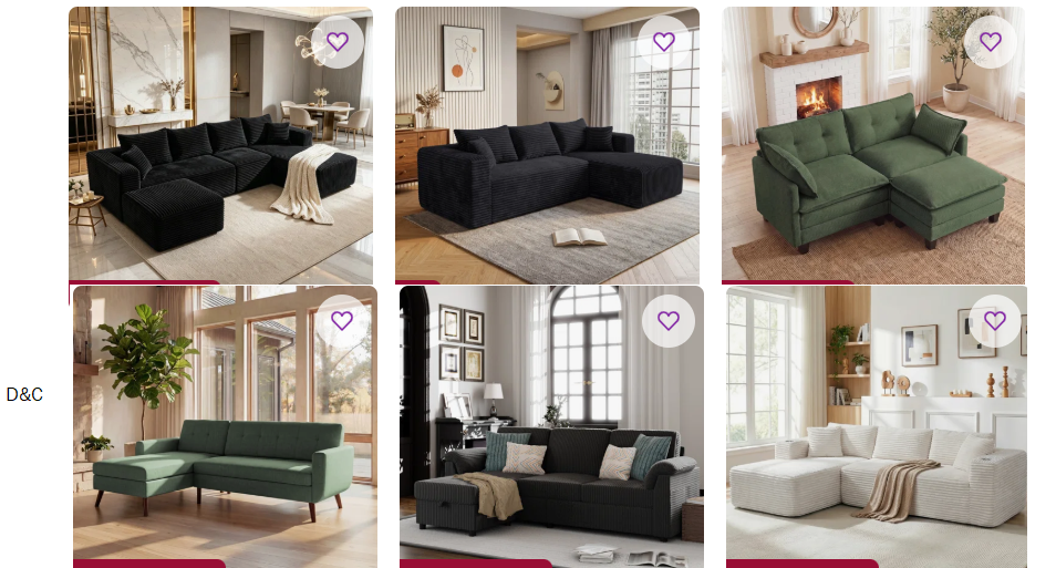 Sectionals Under $500