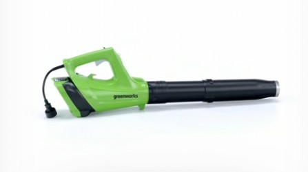 Greenworks 9 Amp 530 Cfm at 130 mph Corded Electric Axial Leaf Blower 2400902