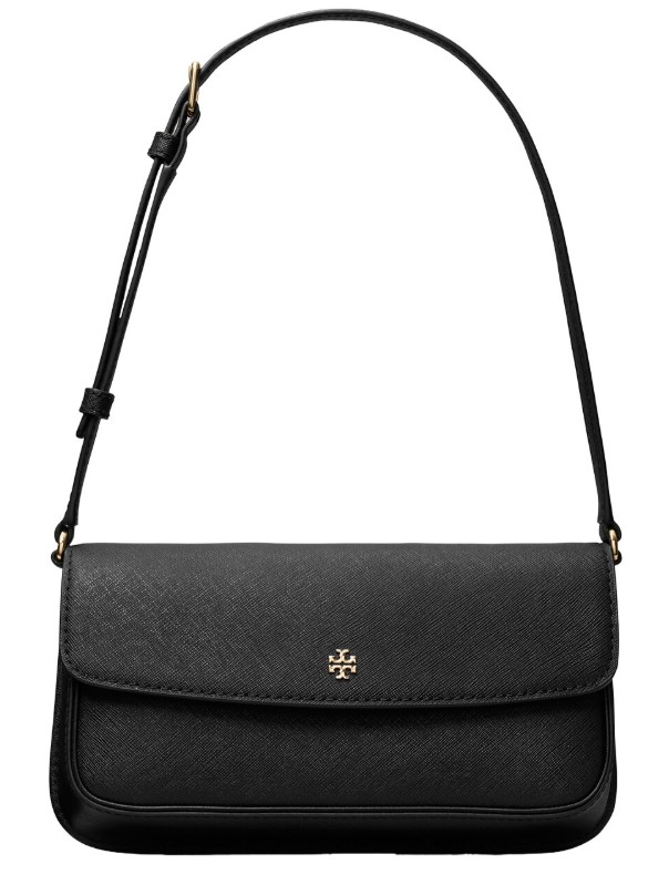 Leather Flap Shoulder Bag