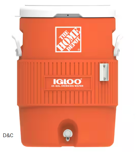 10 Gallon Seat Top Beverage Jug Cooler