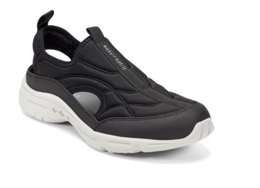 Easy Spirit Women’s BRAYER Closed Toe Slip On Sporty Sandal