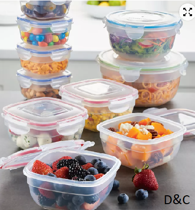 Easy Essentials Color Mates 20-Pc. Food Storage Container Set