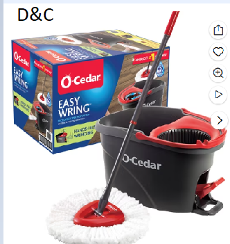 O-Cedar EasyWring™ Spin Mop & Bucket System