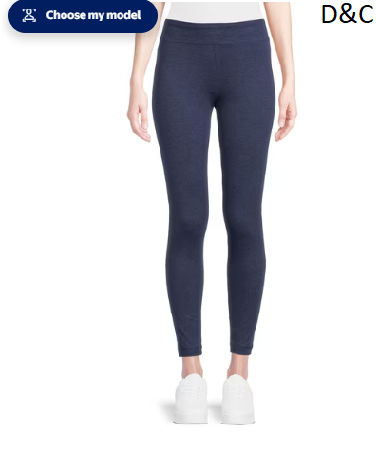 Athletic Works Women’s Active Fit Mid Rise Leggings, Sizes S-XXL