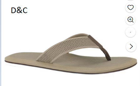 No Boundaries Ocean Flip Flops, Men’s
