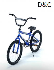 Huffy 20″ Rock It Kids’ Bike, Fits Riders 44″-56″, Blue, Youth, Boys