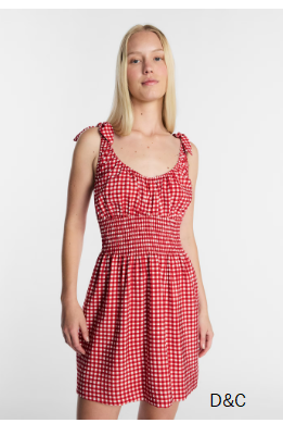 Kacey Lee Women’s Smocked Mini Dress, Sizes XS-XXL