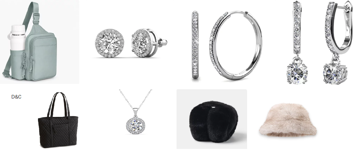 Up to 50% off handbags, jewelry & accessories