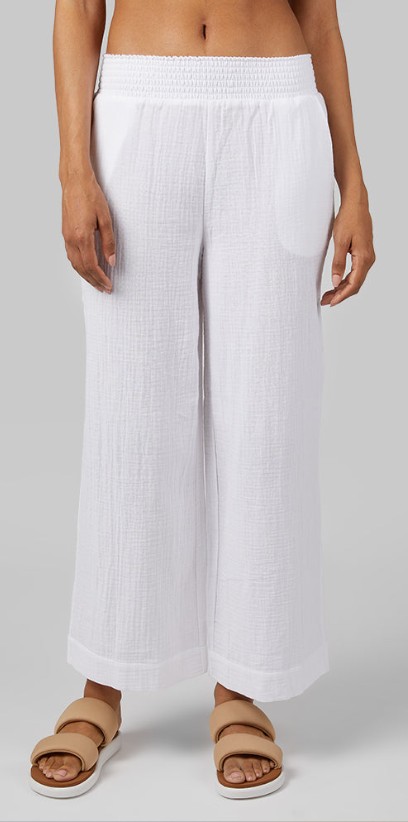 WOMEN’S SOFT GAUZE ANKLE PANT