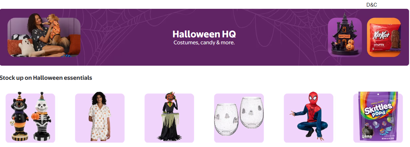 Halloween central in here!!! Get a head start on spooky season! Shop all the popular costumes and decor before they sell out!!