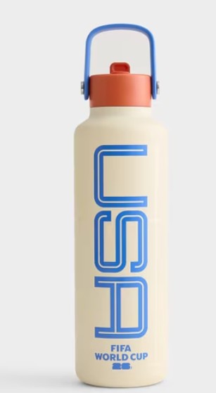 Official FIFA World Cup 26 Drib Insulated Water Bottle – USA Edition 24oz