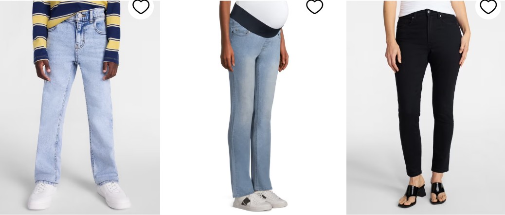 Tons of jeans on clearance for the family! at Walmart