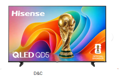 Hisense – 58″ Class QD50 Hi-QLED Series 4K UHD Smart Roku TV (2026)