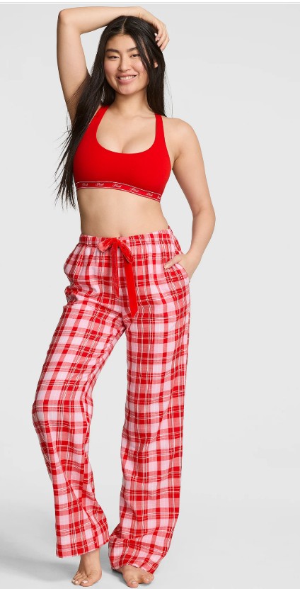 PINK Flannel Pajama Pants