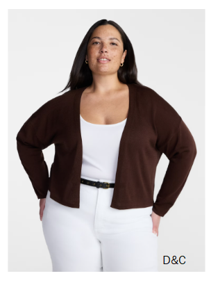 Terra and Sky Women’s Plus Light Weight Snug, Sizes 0X-5X