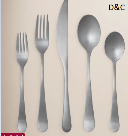 Maddox Satin 20pc Flatware Set, Service for 4