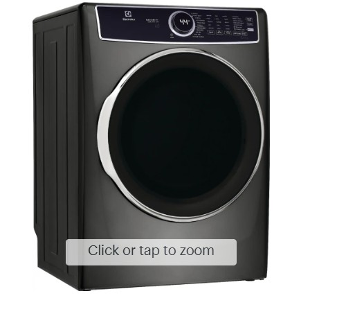 Package – Electrolux – 4.5 Cu.Ft. Stackable Front Load Washer with Steam and SmartBoost Wash System and 8.0 Cu. Ft. Stackable Electric Dryer with Steam and Balanced Dry – Titanium