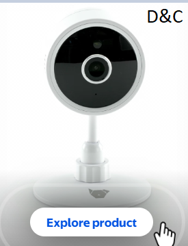 Instachew Purrsight Mini HD Wi-Fi Pet Camera, Indoor Security Camera for Cats and Dogs