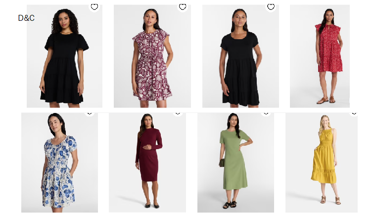Time and Tru Women’s Dresses on Sale as low as $2.xx