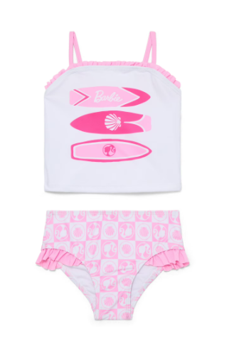 Character Toddler Girl Tankini Swimsuit Set, 2-Piece, Sizes 12M-5T