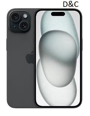 Restored Apple iPhone 15 – Unlocked – 128GB Black (Refurbished)