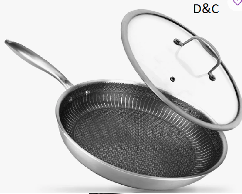 Stainless Steel Non-Stick Frying Pan