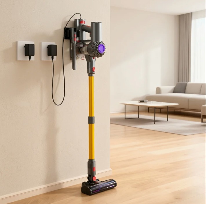 VACTechPro 35kPa Self-standing Cordless & 6-in-1 Stick Vacuum with Detachable Battery XCQ-GOLD