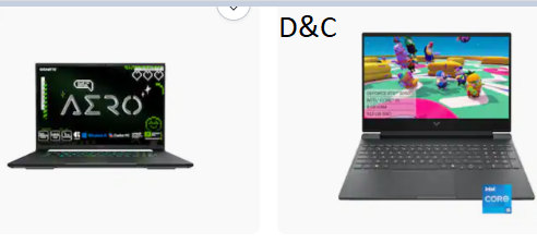 Gaming laptop’s on sale.