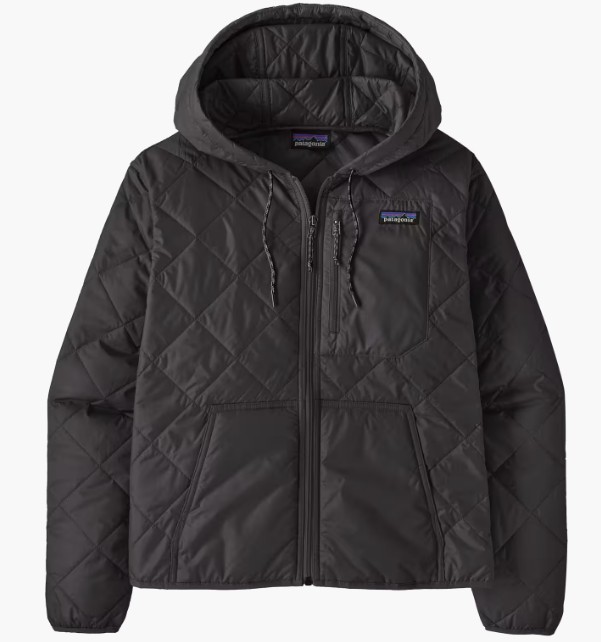 Diamond Quilted Insulated Bomber Hoody – Women’s