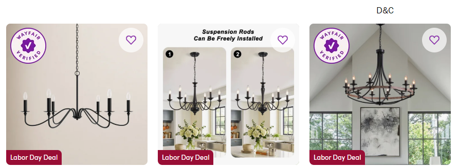 Chandeliers On Sale