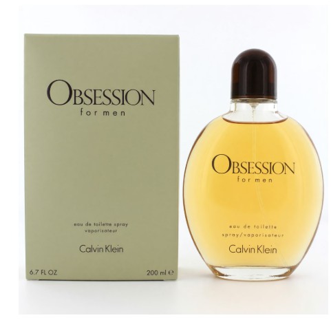 Calvin Klein Obsession Eau De Toilette Spray, Cologne For Men, 6.7 oz