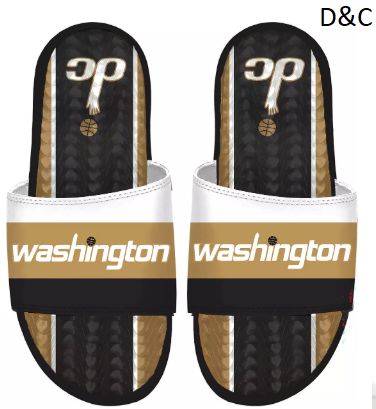 ISlide Adult 2025-26 City Edition Washington Wizards Gel Slide Sandals