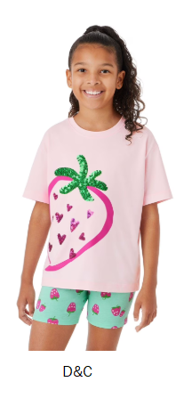 Member’s Mark Girls Short Sleeve T-Shirt