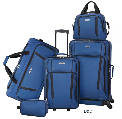 Tag Freehold 5-Piece Softside Spinner Luggage Set, Created for Macy’s