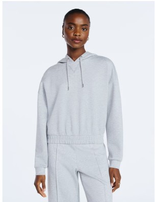 Scoop Women’s and Women’s Plus New Scubaknit Pullover Hoodie, Sizes XS-4X