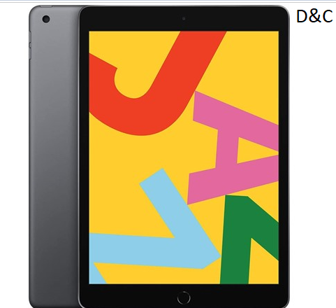 Apple 10.2″ iPad 7th Gen – 2019 Model, 32GB, Wi-Fi Only