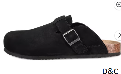 Woodstock Men’s Beacon Genuine Leather Comfort Clog Sandal