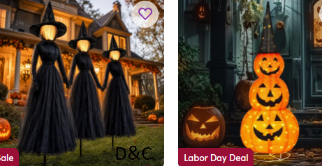 HALLOWEEN SALE UP TO 80% OFF