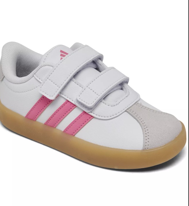 Toddler Girls VL Court 3.0 Fastening Strap Casual Sneakers from Finish Line